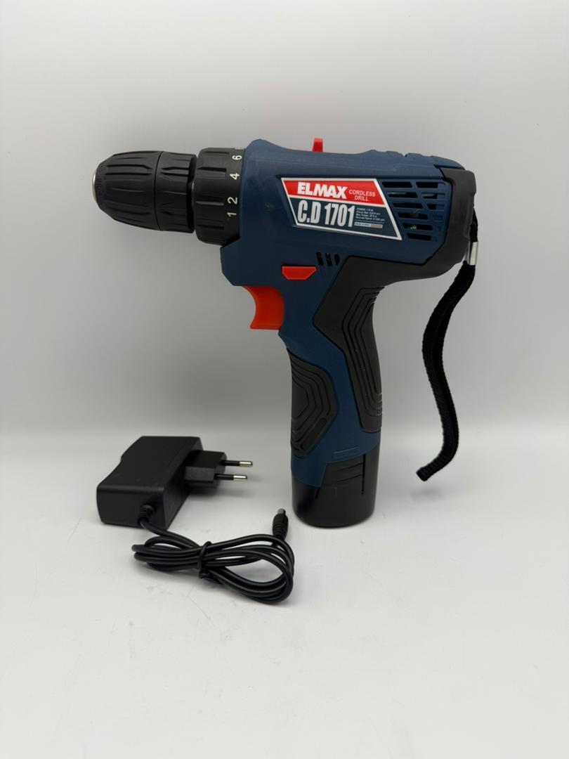 دریل شارژی تک باطری المکس