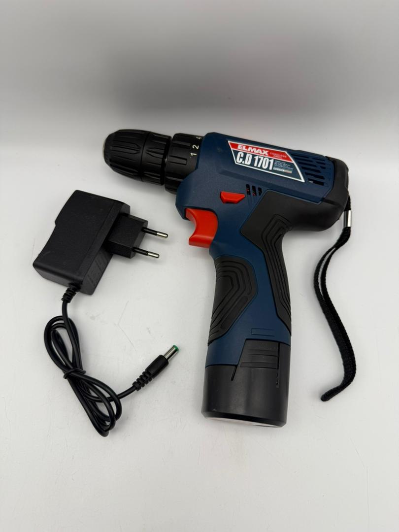 دریل شارژی تک باطری المکس