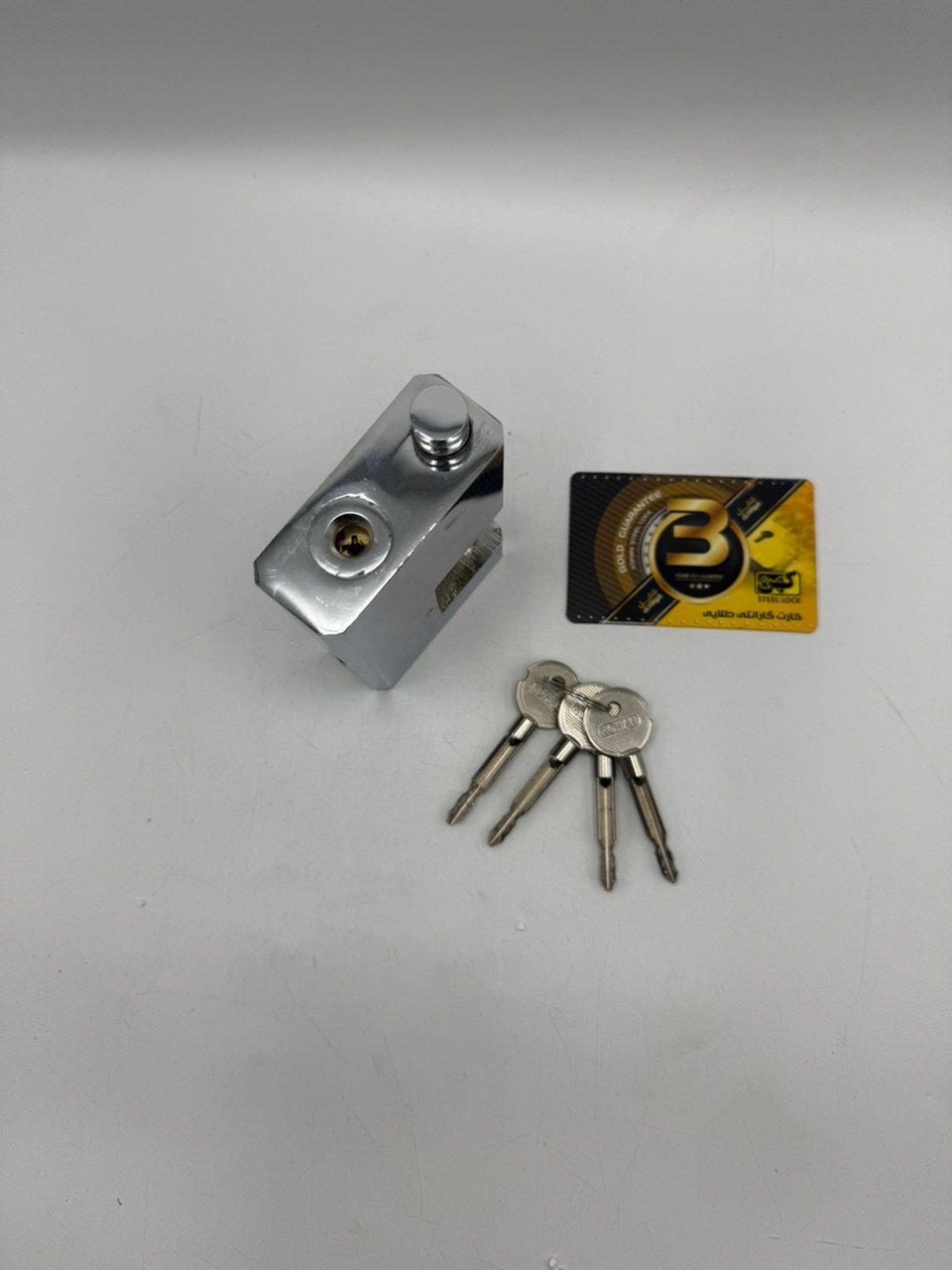 قفل کتابی فولادی چهارپر 100 کهن